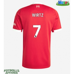 Liverpool Florian Wirtz #7 Hemmatröja 2025-26 Kortärmad
